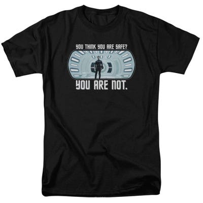 Star Trek Your Not Safe T-Shirt