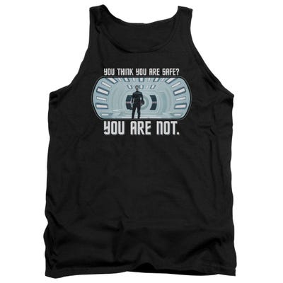 Star Trek Your Not Safe Tank Top