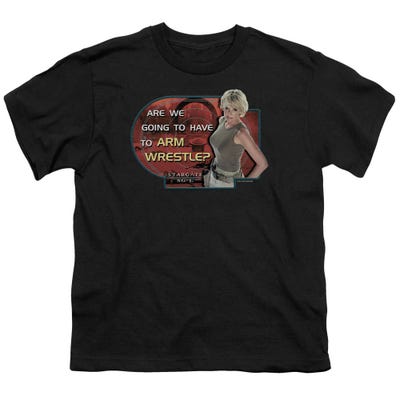 Stargate SG1 Arm Wrestle Kids T-Shirt