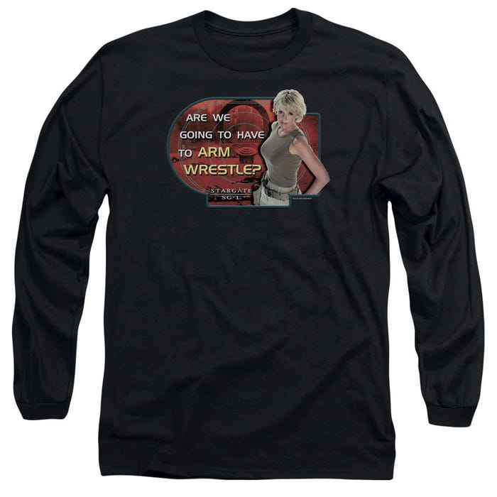 Stargate SG1 Arm Wrestle Long Sleeve Shirt