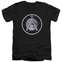 Stargate SG1 Earth Emblem V-Neck T-Shirt