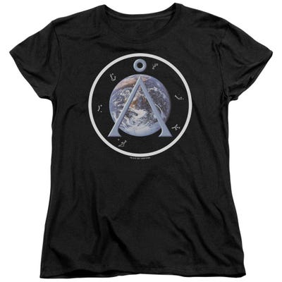 Stargate SG1 Earth Emblem Womens T-Shirt