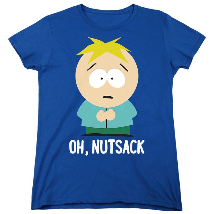 SOUTH PARK OH NUTSACK Womens T-Shirt