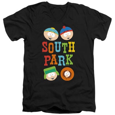 SOUTH PARK BEST BUDS V-Neck T-Shirt