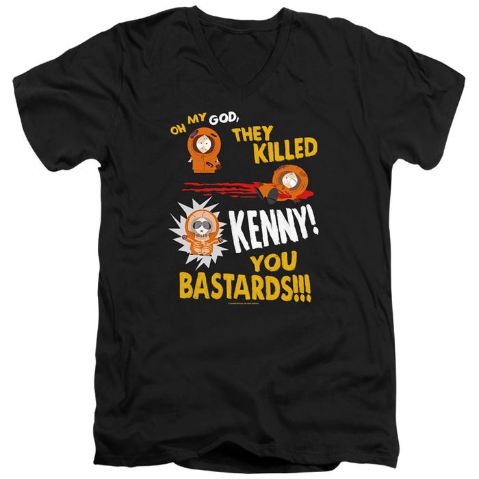 SOUTH PARK DEAD KENNY V-Neck T-Shirt