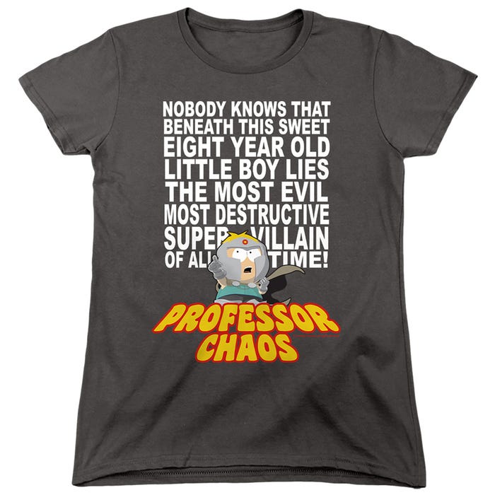 SOUTH PARK PROFESSOR CHAOS Womens T-Shirt