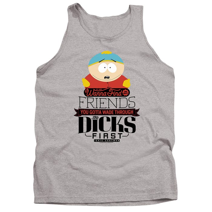 SOUTH PARK WADE THROUGH DICKS Tank Top