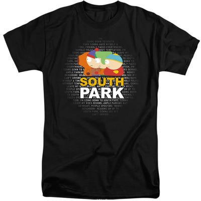 SOUTH PARK/LYRICS Tall T-Shirt