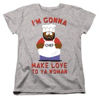 SOUTH PARK MAKE LOVE Womens T-Shirt