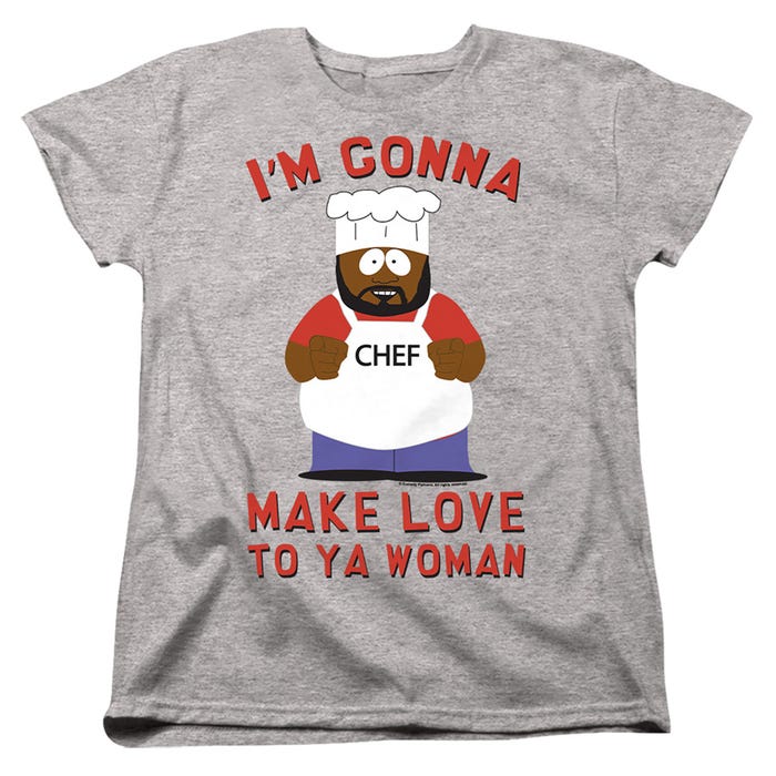 SOUTH PARK MAKE LOVE Womens T-Shirt