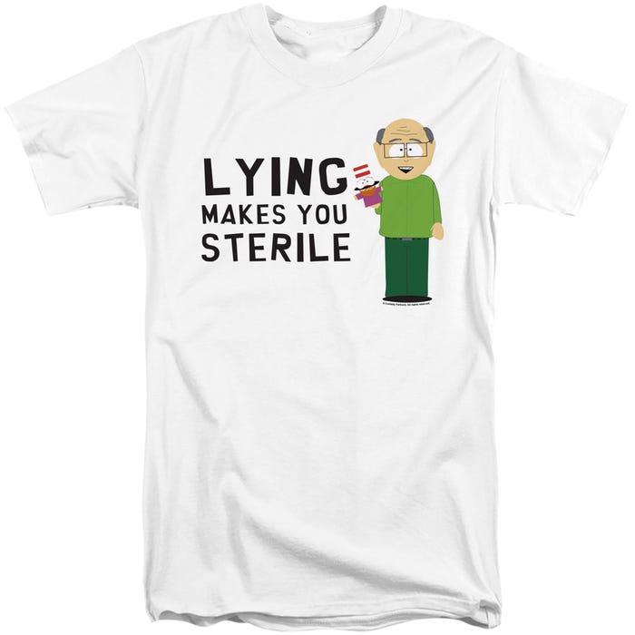 SOUTH PARK LYING MAKES YOU STERILE Tall T-Shirt