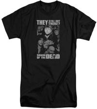 Still Out There Shaun Of The Dead Tall T-Shirt