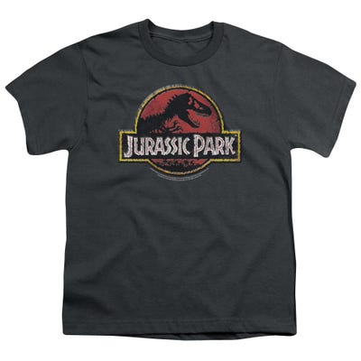 Stone Logo Jurassic Park Kids T-Shirt