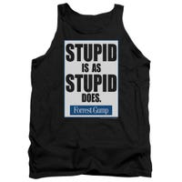 Stupid Is Forrest Gump Tank Top