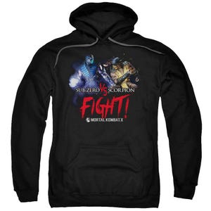 Sub-Zero Scorpion Fight Hoodie