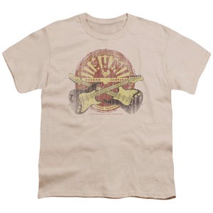 Sun Records Crossed Guitars Kids T-Shirt