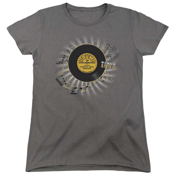 Sun Records Established Womens T-Shirt