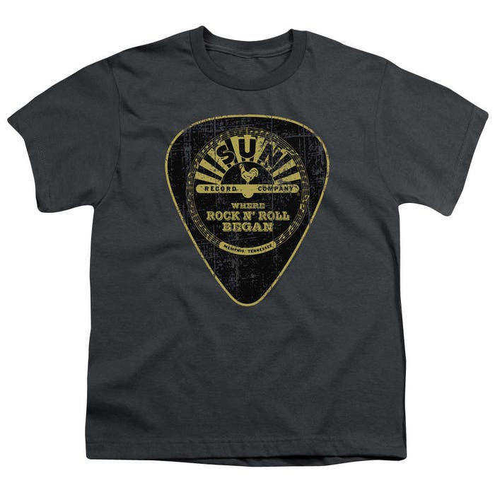 Sun Records Guitar Pick Kids T-Shirt