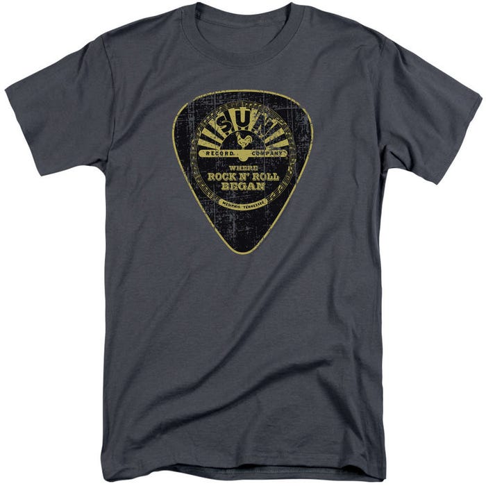 Sun Records Guitar Pick Tall T-Shirt