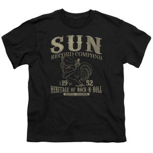 Sun Records Rockabilly Bird Kids T-Shirt