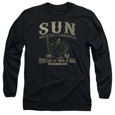 Sun Records Rockabilly Bird Long Sleeve Shirt