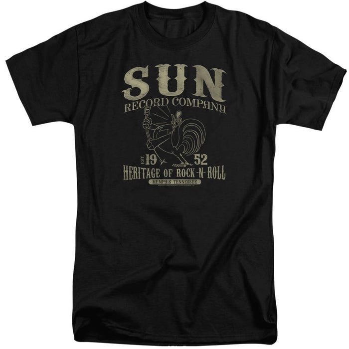 Sun Records Rockabilly Bird Tall T-Shirt