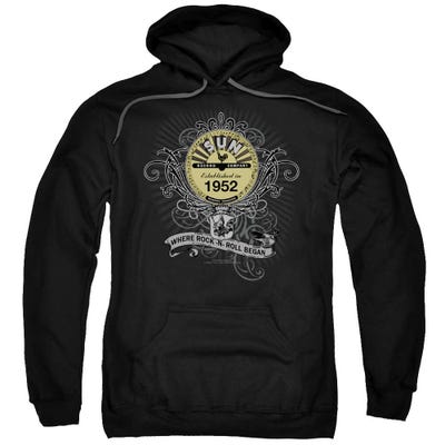 Sun Records Rockin Scrolls Vintage Hoodie