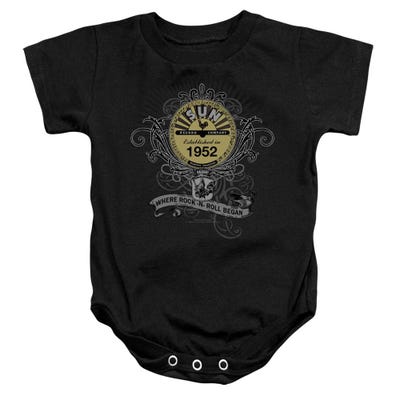 Sun Records Rockin Scrolls Vintage Baby Bodysuit