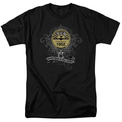 Sun Records Rockin Scrolls Vintage T-Shirt