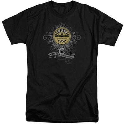 Sun Records Rockin Scrolls Vintage Tall T-Shirt