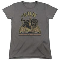 Sun Records Rooster Retro Womens T-Shirt