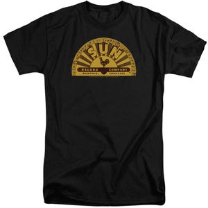 Sun Records Traditional Logo Tall T-Shirt