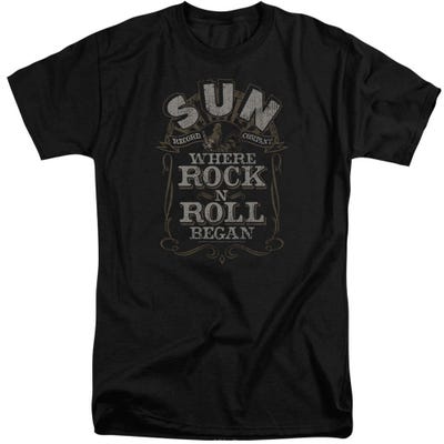 Sun Records Where Rock Began Tall T-Shirt