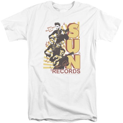 Elvis Presley Tri Sun Records Tall T-Shirt