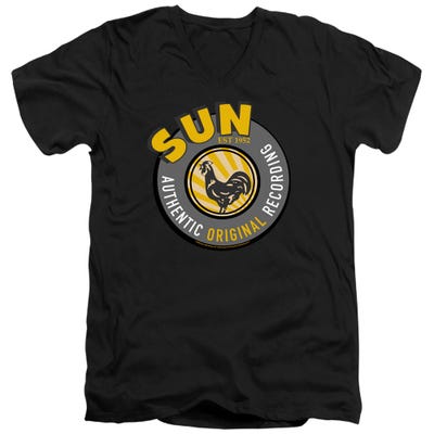 Sun Records Logo V-Neck T-Shirt