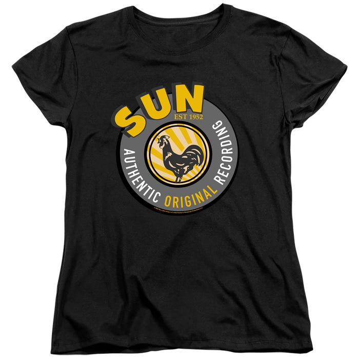 Sun Records Logo Womens T-Shirt
