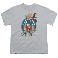 Supergirl Bombshell Kids T-Shirt