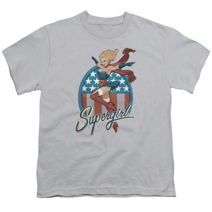 Supergirl Bombshell Kids T-Shirt