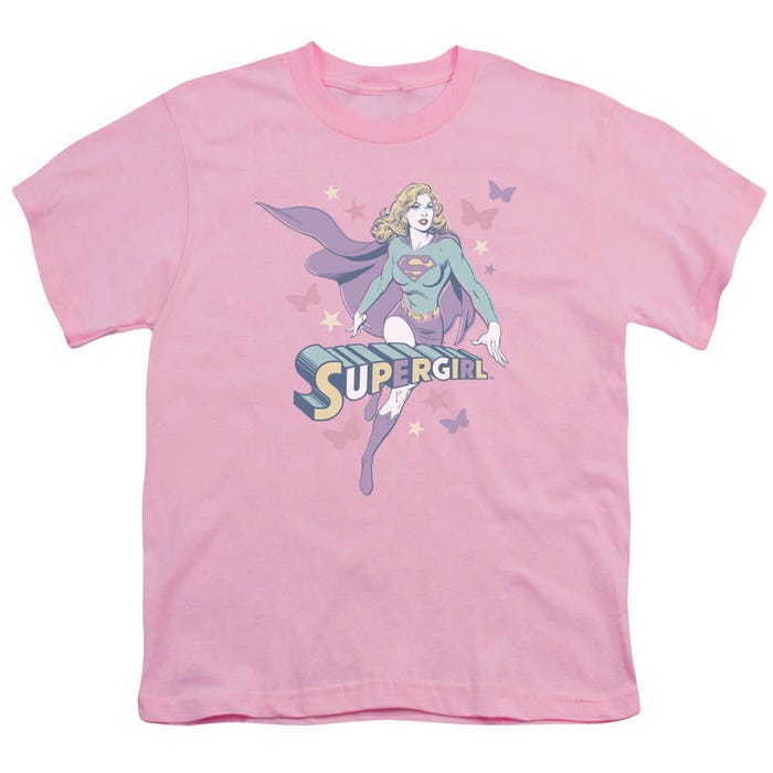 Supergirl Pastels Kids T-Shirt