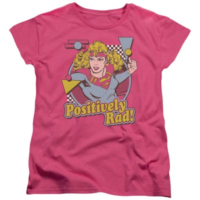 Supergirl Positively Rad Womens T-Shirt
