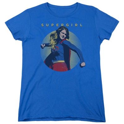 Supergirl TV Series - Classic Hero Womens T-Shirt