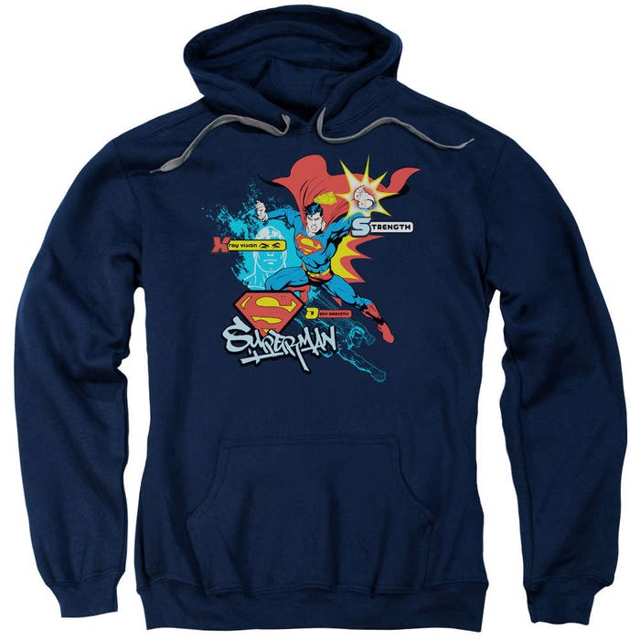 Superman Abilities Hoodie