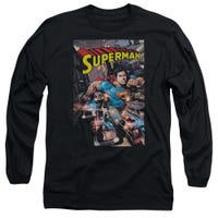 Superman Action One Long Sleeve Shirt