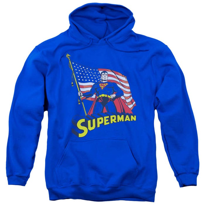 Superman American Flag Hoodie
