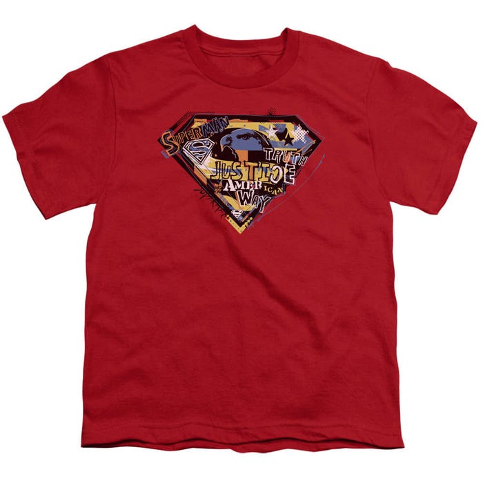 Superman American Way Kids T-Shirt