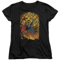 Superman Atlas Womens T-Shirt