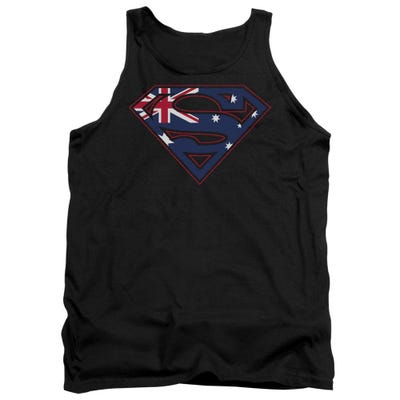 Superman Austallian Shield Tank Top