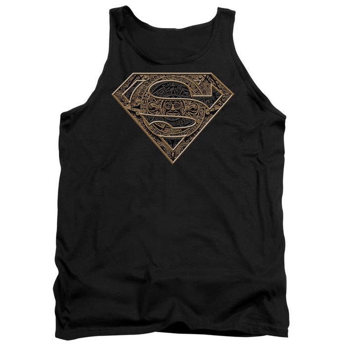 Superman Aztec Shield Tank Top