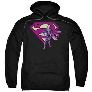 Superman Bizarro And Logo Hoodie