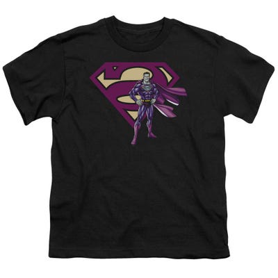Superman Bizarro And Logo Kids T-Shirt